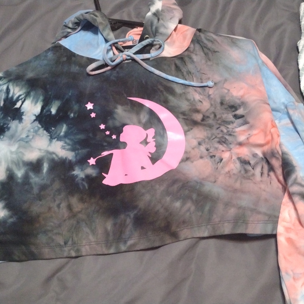 Fairy hoodie crop top